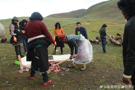 天葬照片|我所见识的天葬全过程 之二